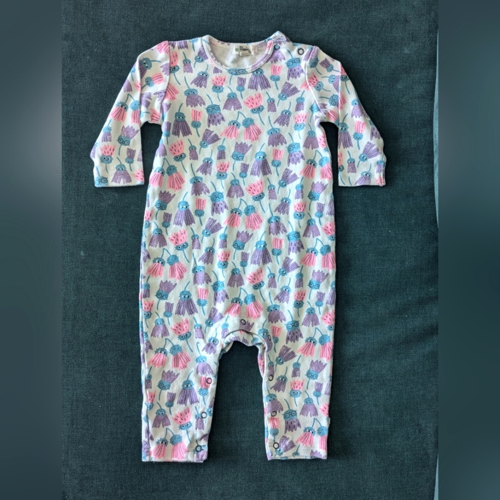 The Bonnie Mob thistle romper